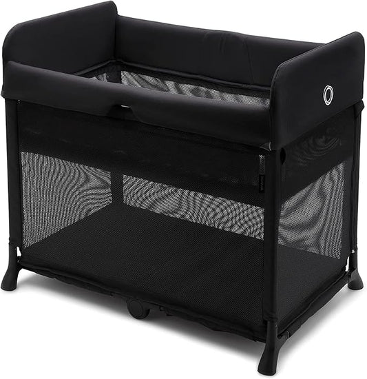 Bugaboo Stardust Playard - Portable Indoor and Outdoor - Foldable On The Go Play Yard - 1 Second Unfold - Black