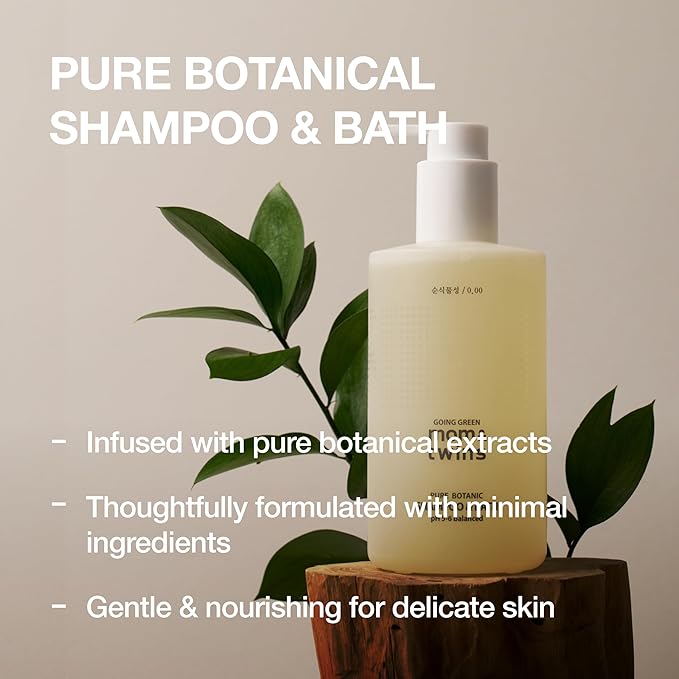 Tear-Free Korean Baby Skincare Set – 2-in-1 Organic Shampoo & Wash + Cream & Lotion, Safe & Soothing Hydration, Gentle, EWG Verified, Non-Toxic