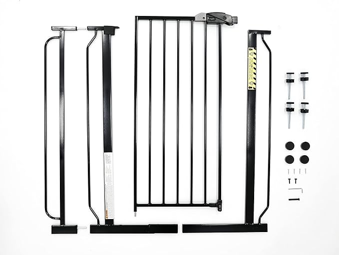 Regalo Extra Tall Baby Safety Gate for Doorways & Bottom of Stairs, Pressure Mount Design for Babies, Toddlers & Pets, Tested & Safe for 30 Years, American Designed, Family Owned