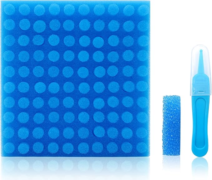 Nasal Aspirator Hygiene Filters 100PCS, Replacement for NoseFrida Nasal Aspirator Filters Safe Environmental, BPA, Phthalate & Latex-Free (100 Count +Tweezer)