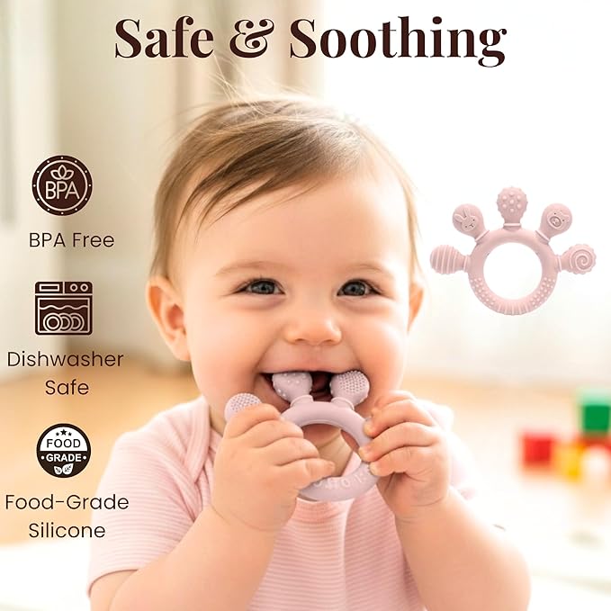 New Baby Gift Basket Set with Adorable Newborn Essentials for Baby Girl and Boy | Quality Baby Shower Gift Baskets with Soft Swaddle Blanket | Cutest Newborn Gift Set, Gift-Ready Packaging (Pink)