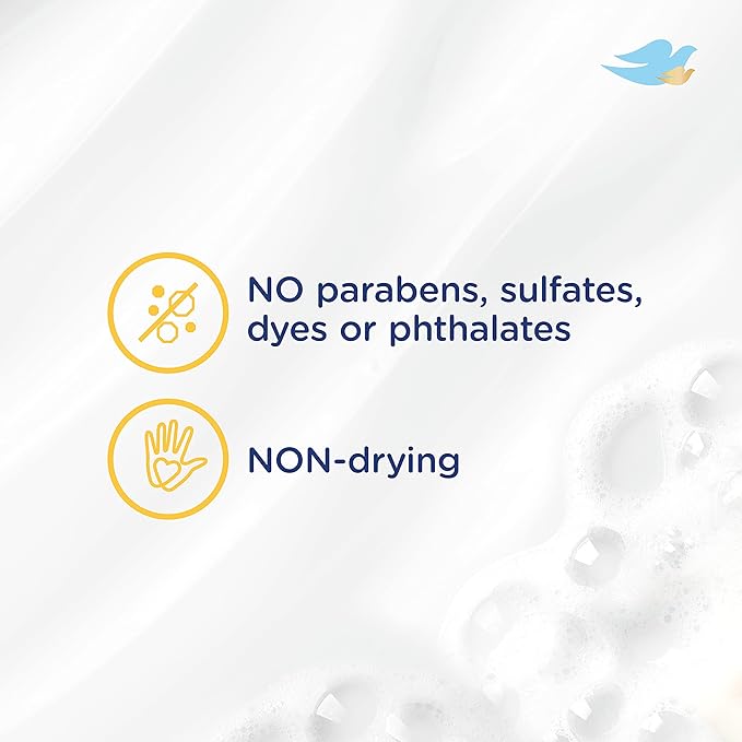 Baby Dove Sensitive Baby Wash Melanin-rich Skin Nourishment For Baby Bath Time Tear-Free and Hypoallergenic 34 oz