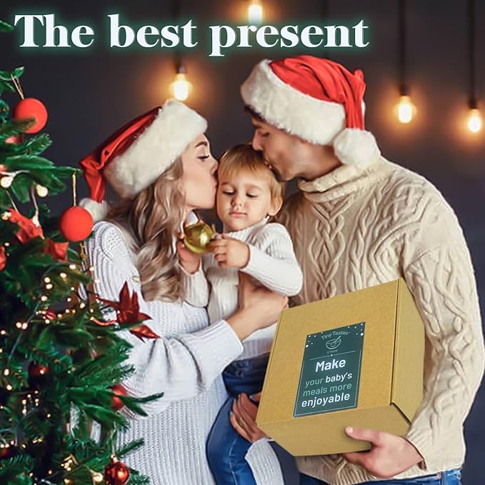 Tiny Tastes 10-Piece Silicone Baby Feeding Set – BPA-Free, Spill-Proof Suction Plate, Bowl, Bib, Snack Cup & Utensils | Dishwasher Safe, Baby Gift Ready (Dark Pink)