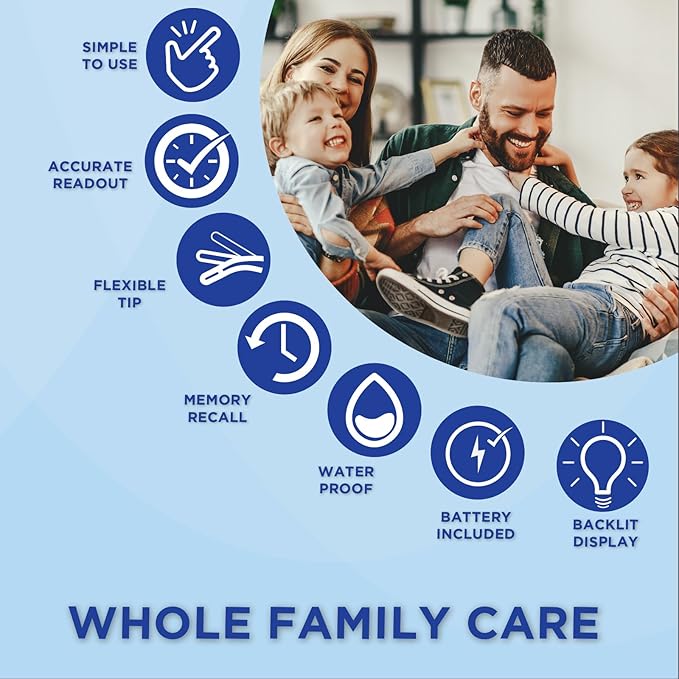 Veridian 08-362 8-Second Flex Tip Digital Thermometer