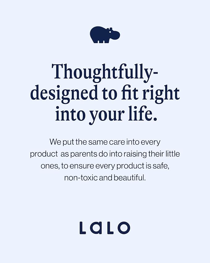 Lalo Bathtime Essentials - Includes Knee & Elbow Saver, Rinse Cup, & Spout Cover - Comfortable & Secure Baby Bath Essentials Made with Safe, Durable Materials and Easy to Clean - Coconut