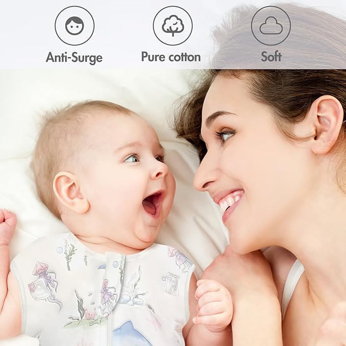 2-Pack Arms Up Swaddle 0-3 Months - Newborn Swaddle Sack for Baby Boys Girls, Baby Transitional Swaddles for Newborn, Cuff Removable & 2-Way Zipper, Blue Dolphin Breathable Sleep Sacks