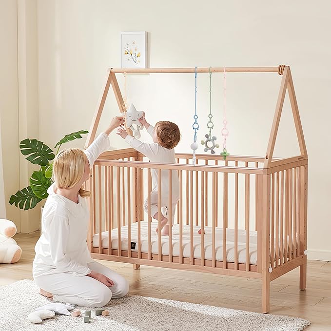 Silicone Pacifier Clip,High Chair,Stroller Accessories,Cribs,Rocking Chair