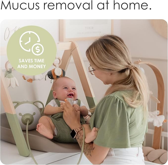 Nosiboo Pro Nasal Aspirator for Babies | Electric Nose Sucker | Made in EU | Adjustable Suction Power | Premium Quality | Award-Winning Design (Pink, 7,8x6,38x6,77 Inch)