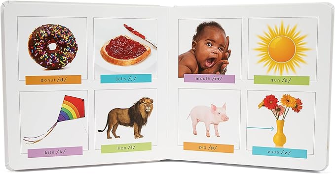 SmartNoggin Baby Developmental Milestones Set: NogginStik Developmental Light-Up Rattle and Baby’s First Book of 44 Sounds with Teether