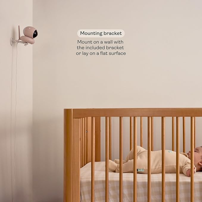 ergoPouch Drift Home Baby Monitor and Smart TOG Guide – Non-Wi-Fi Monitor with Sleep Tracking, Night Light, and Intelligent TOG Dressing Guide for Safer Sleep