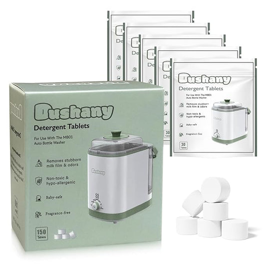 Descaling Tablets 150 PCS for Momcozy Baby Brezza Grownsy Papablic Momfann Bottle Washer - Detergent Tablets for All Brands Bottles Washers Machines