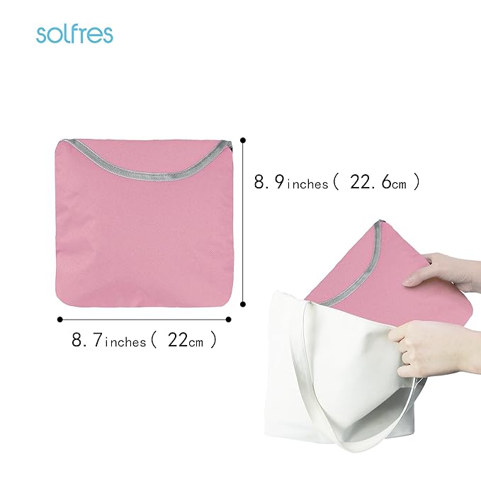 Dual-Belt Baby High Chair Cover, Upgrade Version, for Wooden or Restaurant High Chair, Sturdy and Robust Material, Waterproof Washable Stain and Slip Resistant, Pink