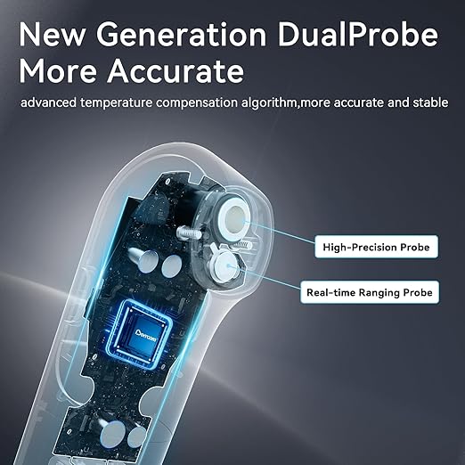 Berrcom No-Touch Forehead Thermometer for Adults, Kids, and Babies, Digital Infrared Medical Thermometers with Fever Alarm, LED Display, Dual Probe Technology