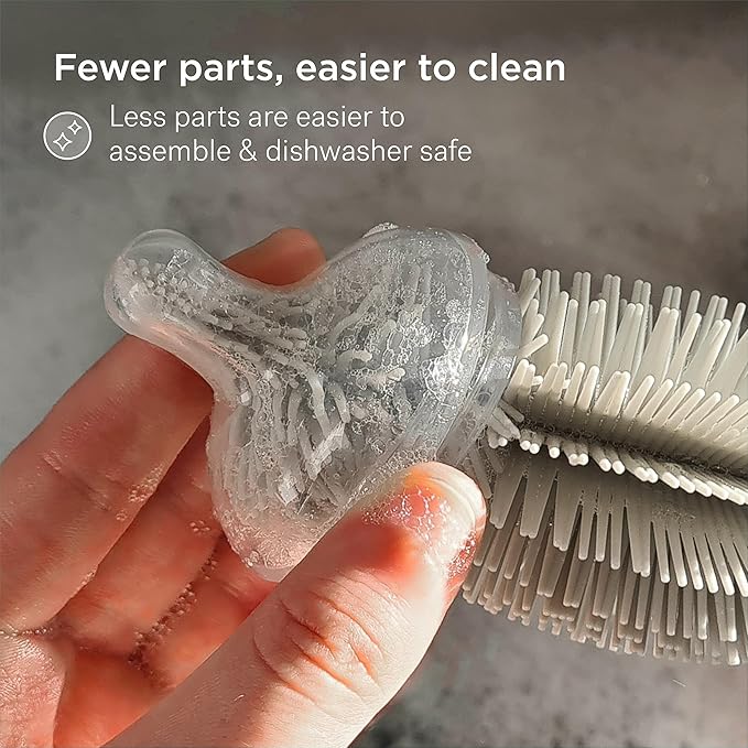 Smilo Baby Bottle Set with Stage 0 Slow Flow Anti Colic Nipple, 5 Oz / 150 ml Capacity, 3X Pack of Anti Colic Baby Bottles 0-3 Months - Green