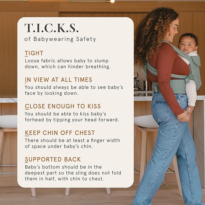 WildBird - Aerial Buckle Carrier - 2-24 Months - Standard (XS-XL) Acadian - Front or Back Carry - Cross Straps, Lumbar Support, Headrest - Hip Healthy - Baby Carrier - Baby Essentials - New Mom Gifts