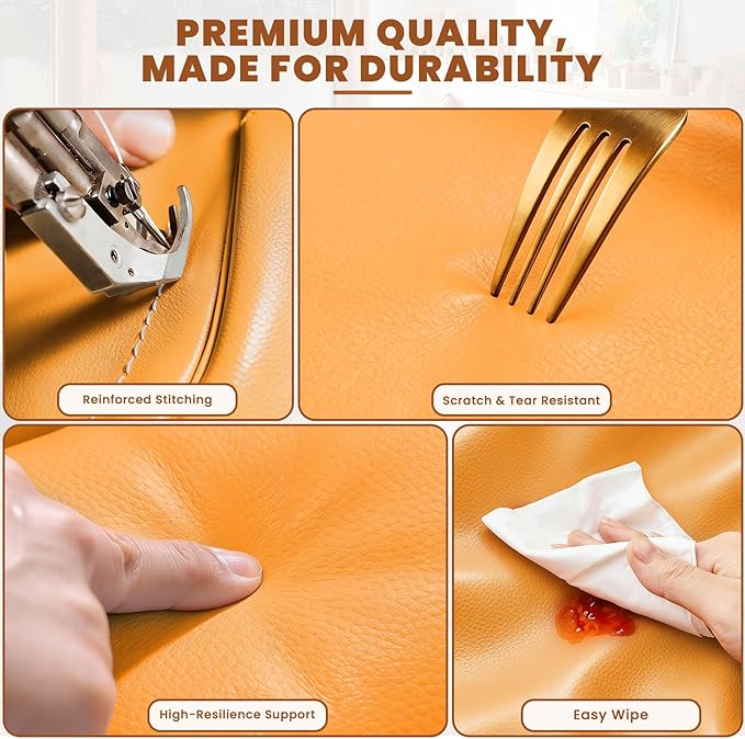 Foam Climbing Blocks for Toddlers: 6-Piece Soft Play Set - PU Leather Climbing and Crawling Toys - Indoor Baby Learning Gym - Kids Play Structure for Birthday Gift