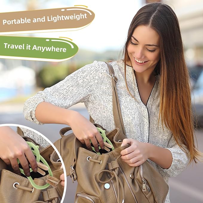 Baby Sensory High Chair Suction Toys for Infant Toddlers 12 18 Months, Food Grade Silicone String with Oak Loop Montessori Educational Parent-Child Baby Bath Toy Gift for Birthday Christmas(Green)