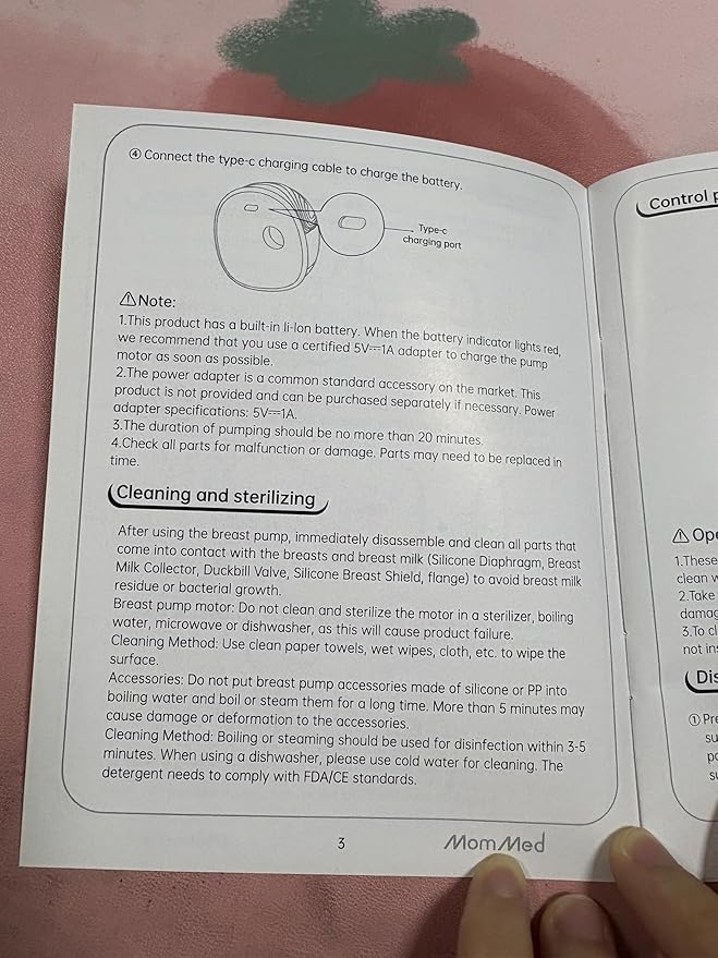 MomMed Wearable Breast Pump (Model S21) – Double Electric Hands-Free Breast Pump, Leak-Proof Design, 3 Modes (Stimulation, Expression, Auto) & 12 Vacuum Levels, Portable and Quiet, Green, 2 Pack