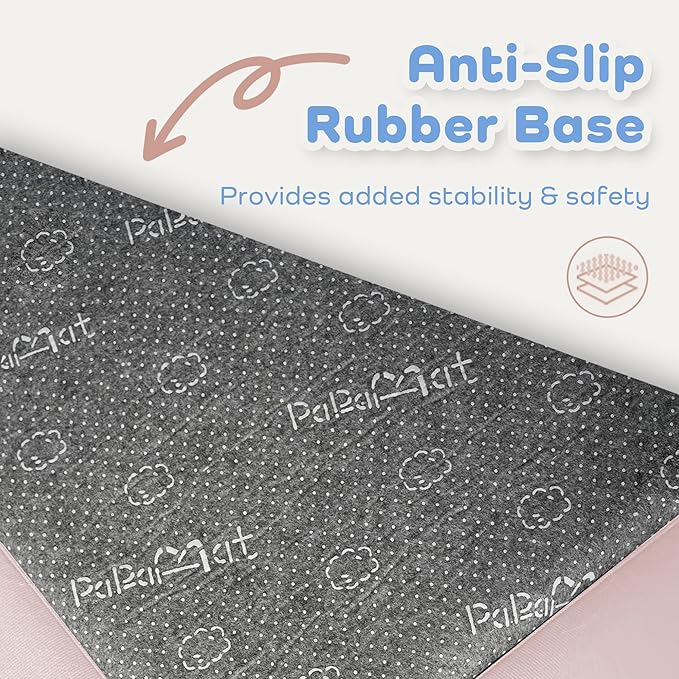 1.5" Thick Baby Play Mat for Floor Tummy Time, 59"x 79" Pro Soft Baby Activity Playmats Playroom, Easy Care with Non-Slip Safe for Infant Toddler Kids Crawling(Pink)