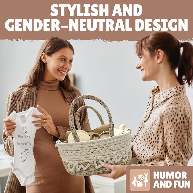 Kiddibodi Baby Gift Set | 11 Piece Gender Neutral Newborn Gift Basket for Boys & Girls – Baby Essentials with Plate, Bib, Spoon, Cup, Feeder, Outfit, Rattles & Storage Bag