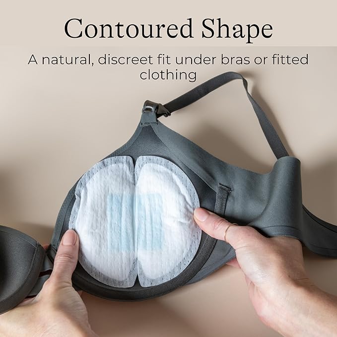 Lansinoh Stay Dry Disposable Nursing Pads, Soft and Super Absorbent Breast Pads, Breastfeeding Essentials for Moms, 100 Count