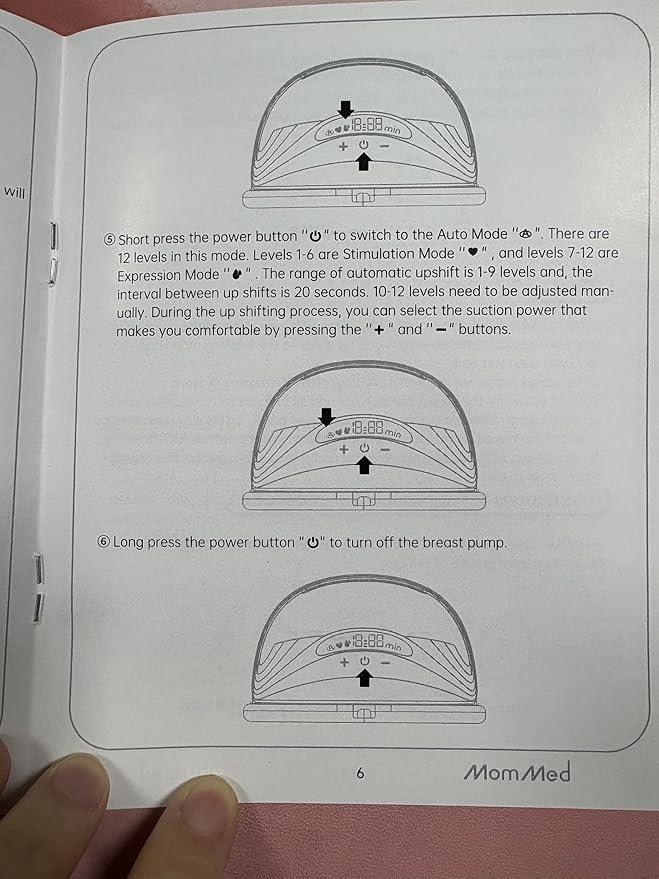 MomMed Wearable Breast Pump (Model S21) – Double Electric Hands-Free Breast Pump, Leak-Proof Design, 3 Modes (Stimulation, Expression, Auto) & 12 Vacuum Levels, Portable and Quiet, Green, 2 Pack