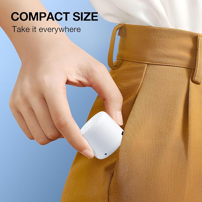 LEICEX Portable Sound Machine + Travel Case, Mini White Noise Machine for Sleeping & Travel Case