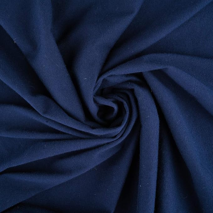 SheetWorld Fitted Pack N Play Playard Sheet Compatible with SKIH 5 in 1 Baby Bedside Sleeper 26 x 37 inches, 100% Cotton Jersey, Hypoallergenic, Butter Soft, Solid Navy, Made in USA