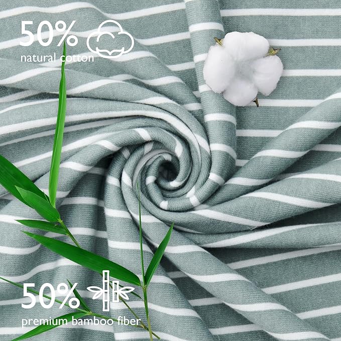 Momcozy Baby Towel with Hooded-2 Pack Soft Bath Towel Set-Shower Gifts or Bath Essential for Infant, Newborn, Toddler (35 X 35 Inch, Petite Blossom)