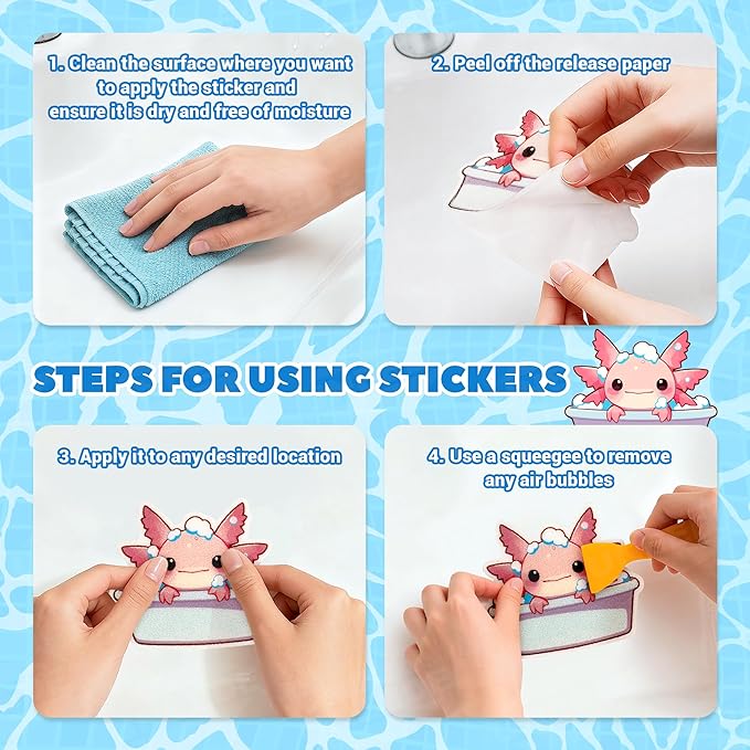 UNEEDE Kids Bathtub Mat with 17PCS Non Slip Bathtub Stickers, Non Slip Shower Mat for Toddlers, Washable Anti Slip Tub Surface, Soft Rubber Mat for Bathtub Shower, Waterproof Bathtub Essentials