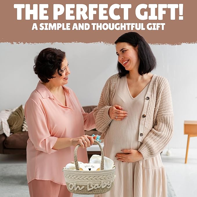 Kiddibodi Baby Gift Set | 11 Piece Gender Neutral Newborn Gift Basket for Boys & Girls – Baby Essentials with Plate, Bib, Spoon, Cup, Feeder, Outfit, Rattles & Storage Bag