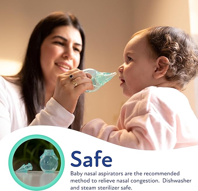 Dr. Talbot's Baby Nose and Ear Care Set - Nasal Aspirator and Nose and Ear Cleaner Tools for Babies - Baby Registry Essentials