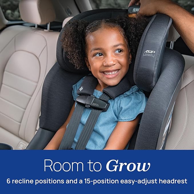 Chicco Fit360 ClearTex Rotating Convertible Car Seat with 360 Degree Rotation for Rear-Facing and Forward-Facing, LeverLock Self-Tensioning Lock System | Titanium/Grey