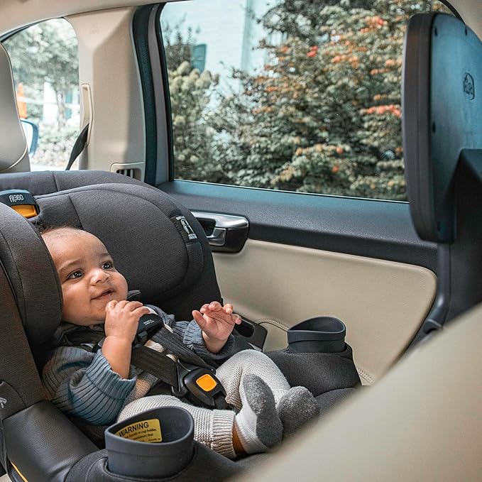 Chicco Fit360 Mirror Car Seat Accessory for Fit360 Rotating Convertible Car Seat, Shatter-resistant, For Rear-Facing | Anthracite/Grey